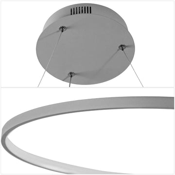 Brice Modern Contemporary Iron Integrated LED Pendant